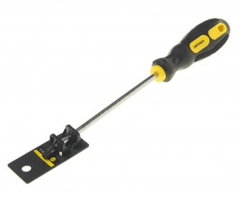 57 р. Отвертка TORX T30х150мм магнитная с противоскользящей ручкой (с держателем) ЭВРИКА ЭВРИКА er-7dt-06h  с доставкой в г. Пермь. Увеличить фотографию 1