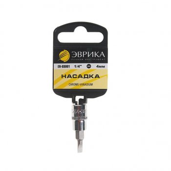 31 р. Бита-головка 14 SL4.0 L=37мм с держателем ЭВРИКА ЭВРИКА er-93001h  с доставкой в г. Пермь. Увеличить фотографию 1