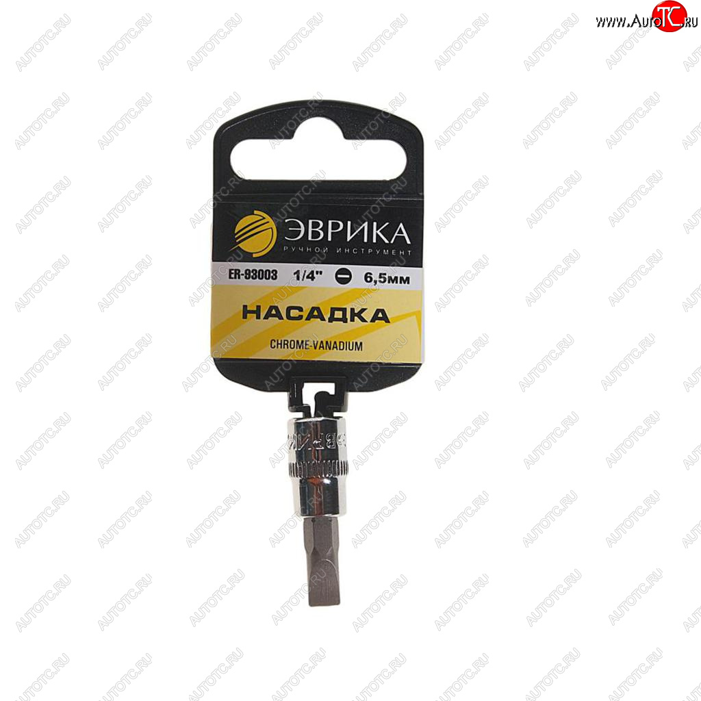 17 р. Бита-головка 14 SL6.5 L=37мм с держателем ЭВРИКА ЭВРИКА er-93003h  с доставкой в г. Пермь
