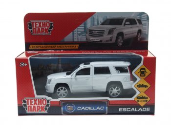 819 р. Модель автомобиля CADILLAC Escalade металлическая ТЕХНОПАРК ТЕХНОПАРК escalade-wt  с доставкой в г. Пермь. Увеличить фотографию 2