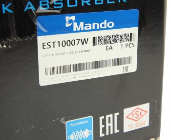 6 649 р. Амортизатор DAEWOO Matiz CHEVROLET Spark (11-) передний левый газовый (АБС) MANDO MANDO est10007w  с доставкой в г. Пермь. Увеличить фотографию 6