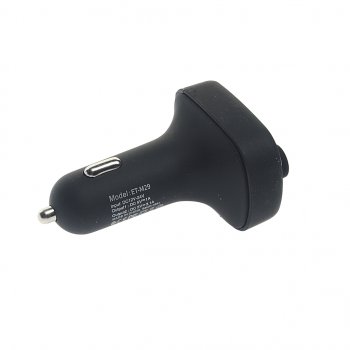 959 р. Устройство зарядное в прикуриватель с трансмиттером (bluetooth,hands free) EARLDOM EARLDOM et-m29 black  с доставкой в г. Пермь. Увеличить фотографию 2