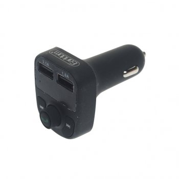 959 р. Устройство зарядное в прикуриватель с трансмиттером (bluetooth,hands free) EARLDOM EARLDOM et-m29 black  с доставкой в г. Пермь. Увеличить фотографию 1