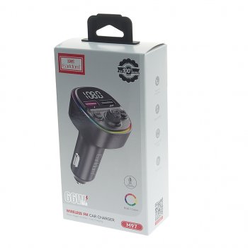 969 р. Устройство зарядное в прикуриватель с трансмиттером (bluetooth,hands free) EARLDOM EARLDOM et-m97 black EARLDOM et-m97 black  с доставкой в г. Пермь. Увеличить фотографию 3