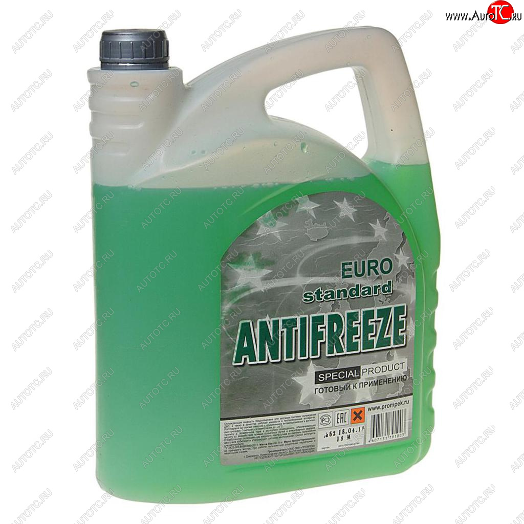 889 р. Антифриз зеленый -35C 5л EURO STANDARD EURO STANDARD eurogrn5  с доставкой в г. Пермь