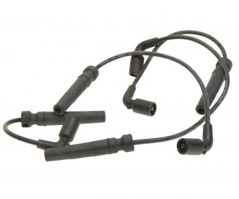 1 539 р. Провод высоковольтный DAEWOO Nexia (1.5 DOHC) CHEVROLET Aveo (1.4) (под модуль) комплект MANDO MANDO ewtd00013h  с доставкой в г. Пермь. Увеличить фотографию 1