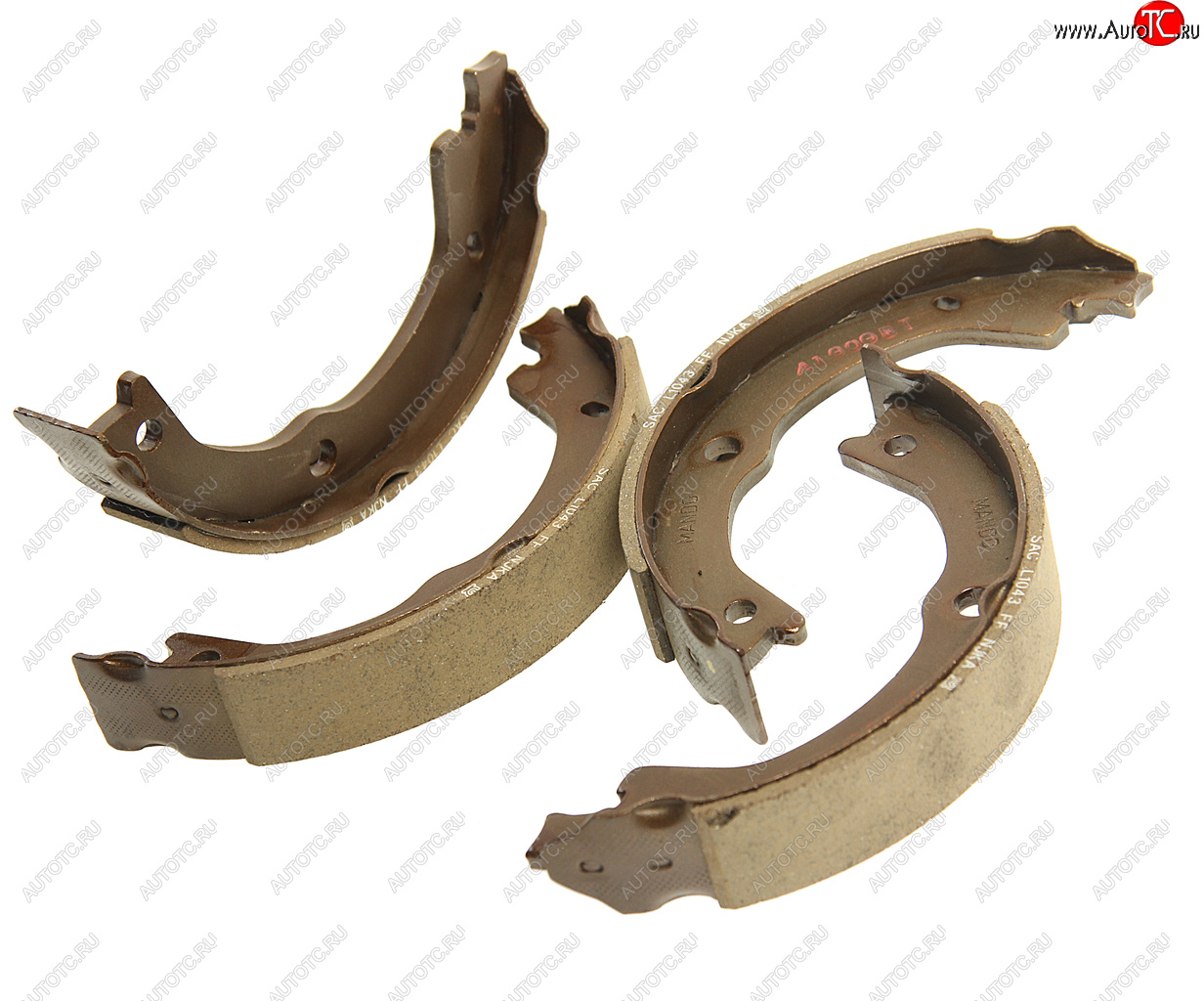 4 299 р. Колодки тормозные SSANGYONG Kyron (05-),Rexton (06-) (multi-link) стояночного тормоза (4шт.) MANDO MANDO ex4833a21000 MANDO ex4833a21000  с доставкой в г. Пермь