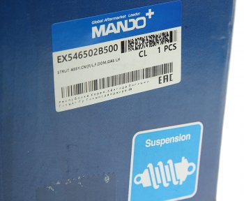 10 599 р. Амортизатор HYUNDAI Santa Fe (09-) передний левый газовый MANDO MANDO ex546502b500  с доставкой в г. Пермь. Увеличить фотографию 5