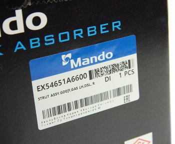 6 649 р. Амортизатор HYUNDAI i30 (08-) передний левый MANDO MANDO ex54651a6600  с доставкой в г. Пермь. Увеличить фотографию 5