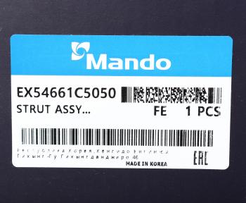 10 399 р. Амортизатор KIA Sorento (15-) передний правый газовый MANDO MANDO ex54661c5050  с доставкой в г. Пермь. Увеличить фотографию 4