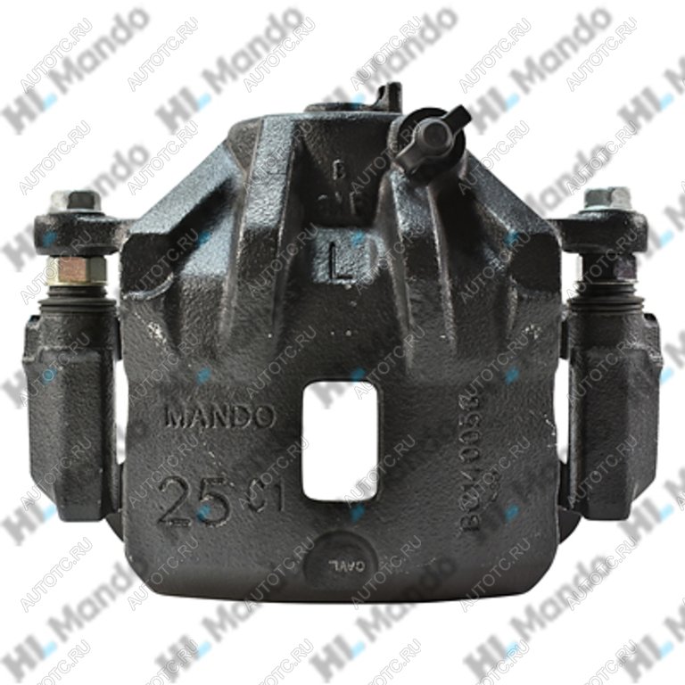 6 499 р. Суппорт HYUNDAI Santa Fe (00-) (2WD) передний левый (с колодками) MANDO MANDO ex5811026000 MANDO ex5811026000  с доставкой в г. Пермь