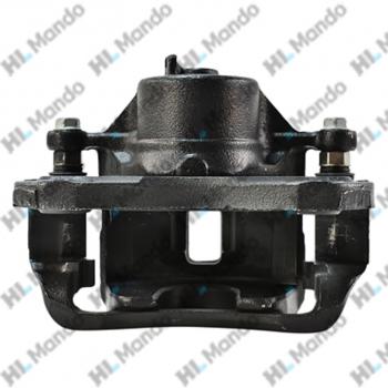 6 499 р. Суппорт HYUNDAI Santa Fe (00-) (2WD) передний левый (с колодками) MANDO MANDO ex5811026000 MANDO ex5811026000  с доставкой в г. Пермь. Увеличить фотографию 4