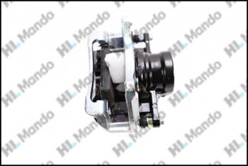6 499 р. Суппорт KIA Optima (10-) передний левый (с колодками) MANDO MANDO ex581102t650  с доставкой в г. Пермь. Увеличить фотографию 2
