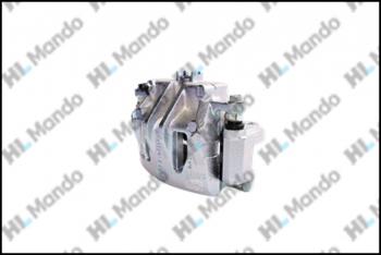 16 999 р. Суппорт HYUNDAI Santa Fe (12-) передний левый (с колодками) MANDO MANDO ex581102w700  с доставкой в г. Пермь. Увеличить фотографию 3