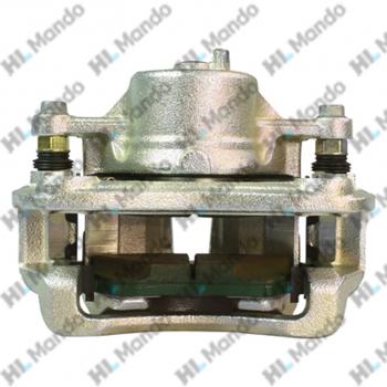 8 199 р. Суппорт HYUNDAI Elantra (13-) передний левый (с колодками) MANDO MANDO ex581103x200  с доставкой в г. Пермь. Увеличить фотографию 5