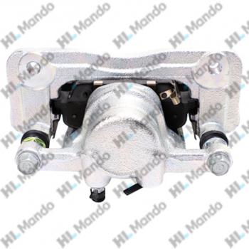 11 349 р. Суппорт HYUNDAI Santa Fe (12-) задний левый (с колодками) MANDO MANDO ex582102w700 MANDO ex582102w700  с доставкой в г. Пермь. Увеличить фотографию 2