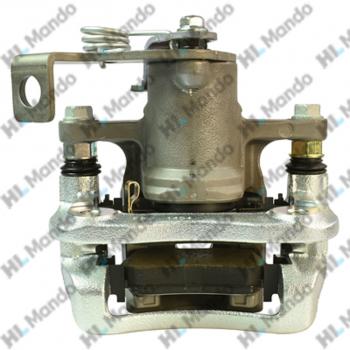 13 299 р. Суппорт HYUNDAI Elantra (11-) задний левый (с колодками) MANDO MANDO ex582103x300 MANDO ex582103x300  с доставкой в г. Пермь. Увеличить фотографию 4