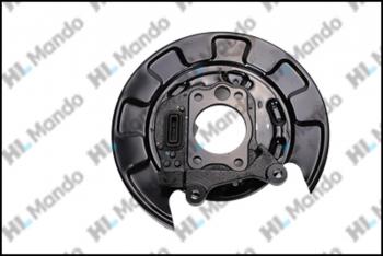 4 999 р. Кожух HYUNDAI Tucson (04-) KIA Sportage (04-) (2WD) диска тормозного заднего левого MANDO MANDO ex582512e000  с доставкой в г. Пермь. Увеличить фотографию 1