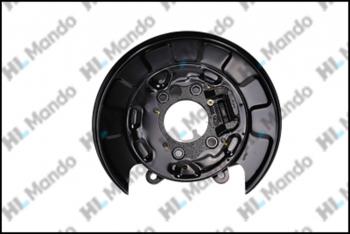 4 999 р. Кожух HYUNDAI Tucson (04-) KIA Sportage (04-) (2WD) диска тормозного заднего левого MANDO MANDO ex582512e000  с доставкой в г. Пермь. Увеличить фотографию 2
