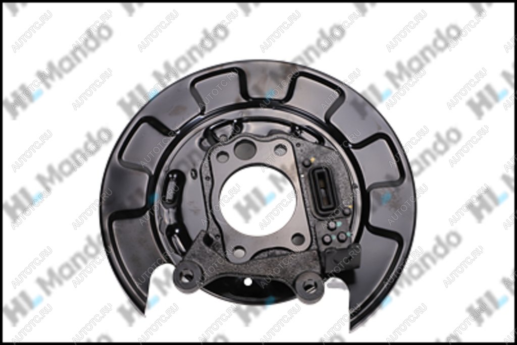 3 299 р. Кожух HYUNDAI Tucson (04-) KIA Sportage (04-) (2WD) диска тормозного заднего правого MANDO MANDO ex582522e000  с доставкой в г. Пермь