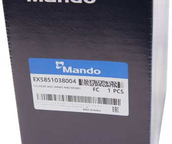 5 799 р. Цилиндр тормозной главный HYUNDAI Sonata 4,5 KIA Magentis (без АБС) MANDO MANDO ex5851038004 MANDO ex5851038004  с доставкой в г. Пермь. Увеличить фотографию 5