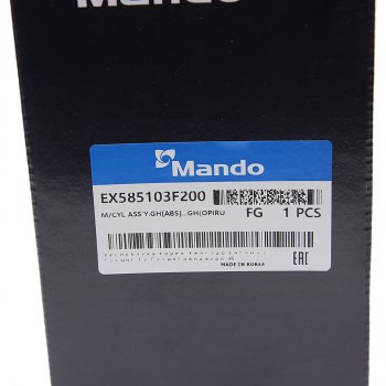 4 099 р. Цилиндр тормозной главный KIA Opirus (06-) MANDO MANDO ex585103f200  с доставкой в г. Пермь. Увеличить фотографию 5