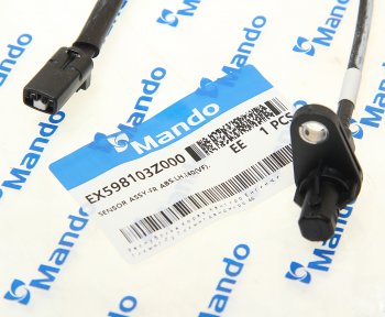 2 099 р. Датчик АБС HYUNDAI i40 (11-) колеса переднего правого MANDO MANDO ex598303z000 MANDO ex598303z000  с доставкой в г. Пермь. Увеличить фотографию 2