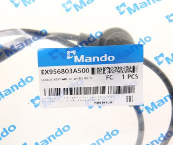 1 859 р. Датчик АБС HYUNDAI Trajet (00-) колеса переднего правого MANDO MANDO ex956803a500 MANDO ex956803a500  с доставкой в г. Пермь. Увеличить фотографию 2