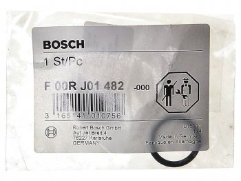 176 р. Кольцо уплотнительное RENAULT форсунки топливной BOSCH BOSCH f00rj01482  с доставкой в г. Пермь. Увеличить фотографию 2