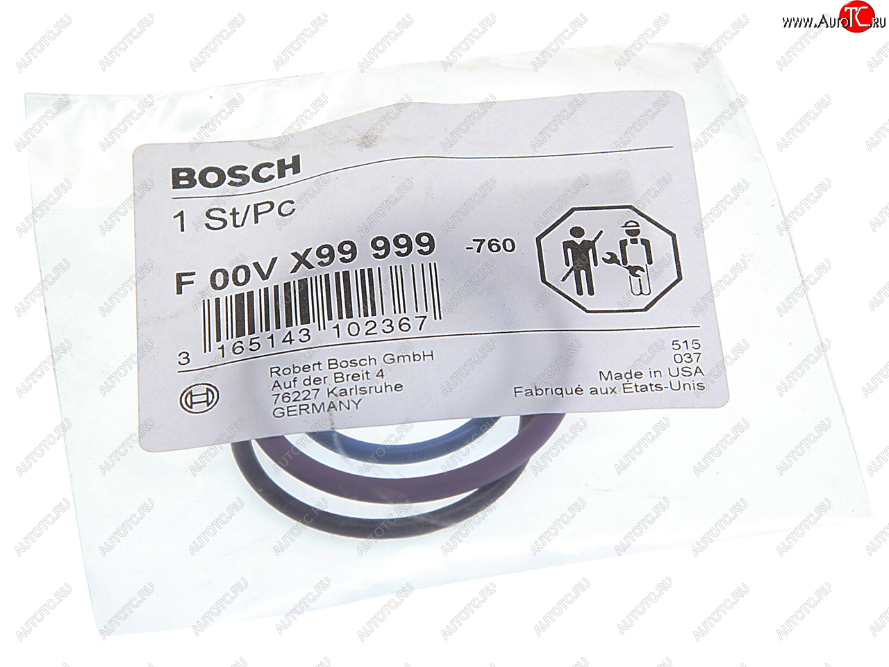 989 р. Кольцо уплотнительное SCANIA P,R series дв.DC9,11,16,DC12 форсунки комплект BOSCH BOSCH f00vx99999  с доставкой в г. Пермь