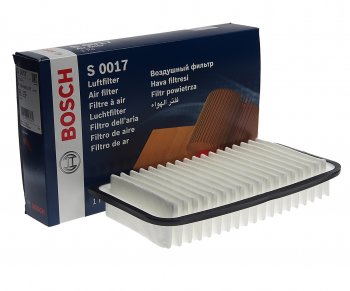 1 069 р. Фильтр воздушный TOYOTA Avensis (03-),Corolla (02-) BOSCH BOSCH f026400017  с доставкой в г. Пермь. Увеличить фотографию 1