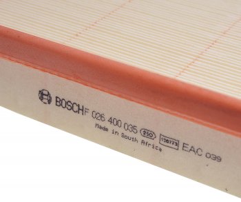 1 199 р. Фильтр воздушный VW Golf (09-13),Polo (09-) SEAT Leon (06-12) BOSCH BOSCH f026400035  с доставкой в г. Пермь. Увеличить фотографию 2