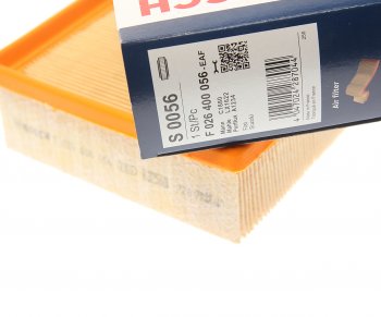 899 р. Фильтр воздушный SUZUKI SX4 (06-) BOSCH BOSCH f026400056  с доставкой в г. Пермь. Увеличить фотографию 2