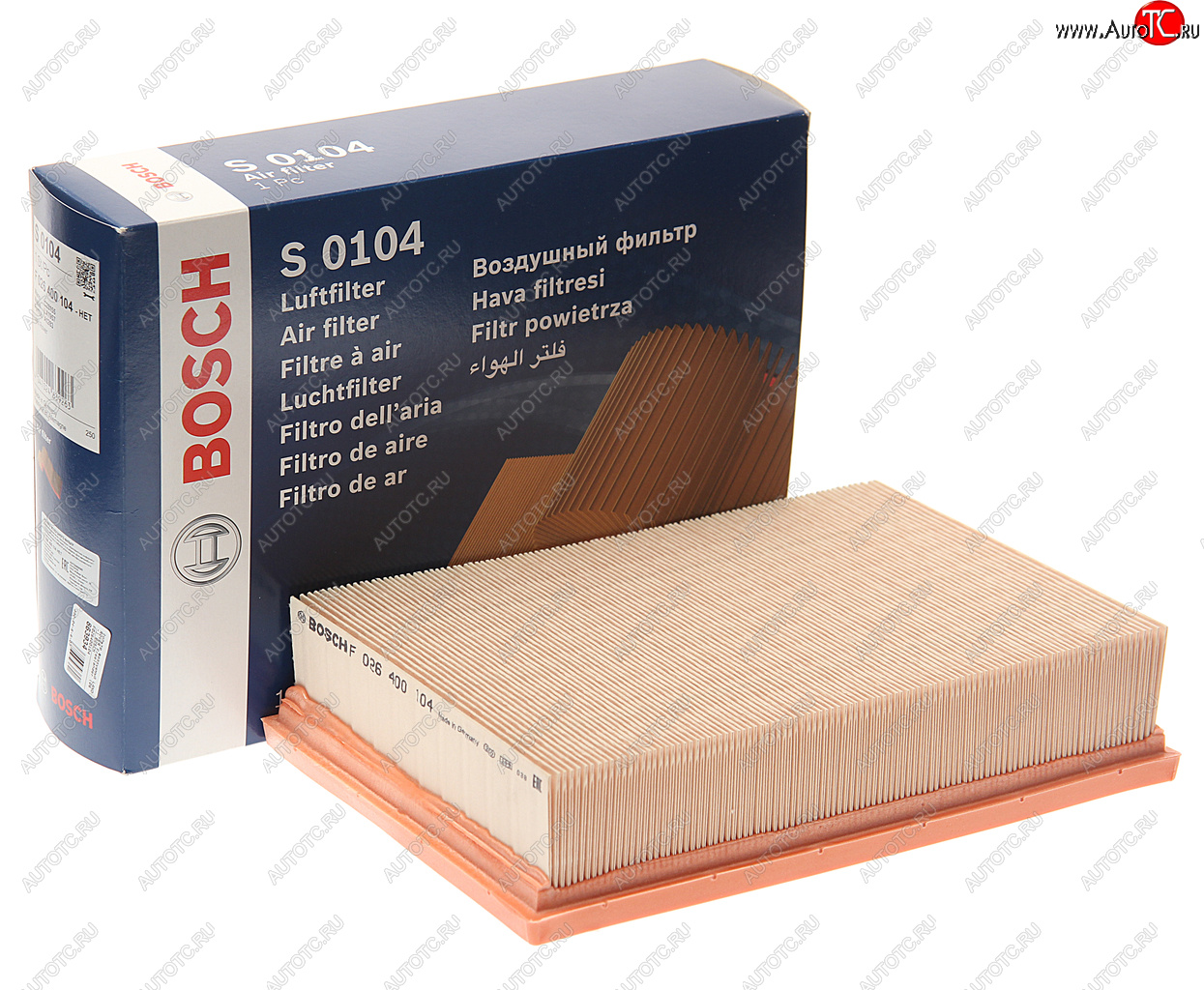 1 279 р. Фильтр воздушный LAND ROVER Freelander (06-) BOSCH BOSCH f026400104  с доставкой в г. Пермь