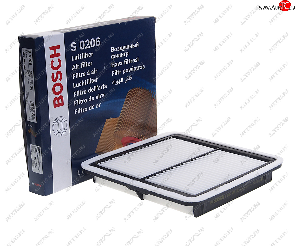 1 299 р. Фильтр воздушный SUBARU Forester (07-),Legacy (03-09) BOSCH BOSCH f026400206  с доставкой в г. Пермь