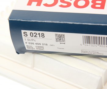 1 099 р. Фильтр воздушный TOYOTA Camry (2.43.0) BOSCH BOSCH f026400218  с доставкой в г. Пермь. Увеличить фотографию 2