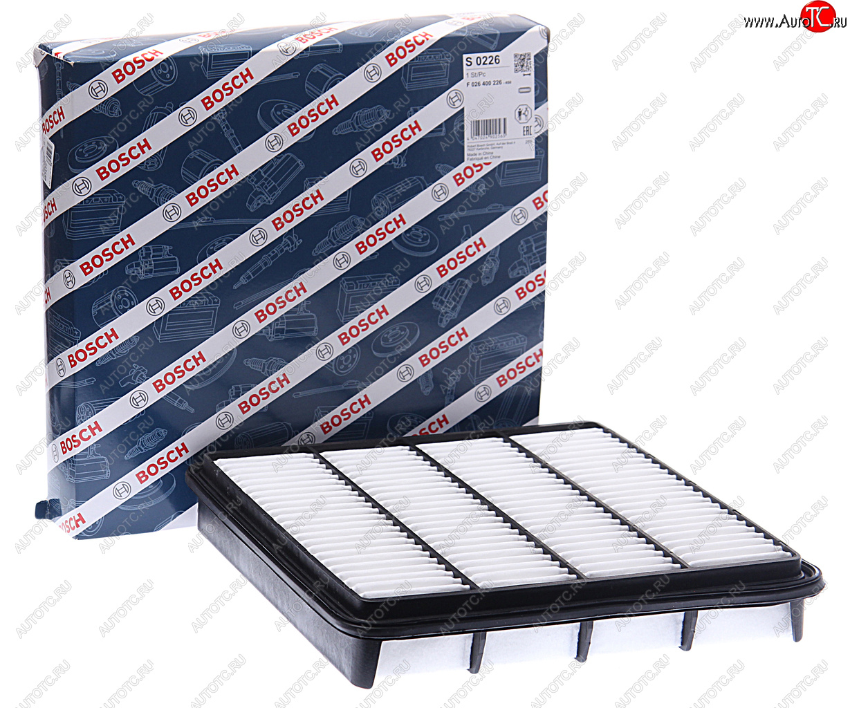 1 999 р. Фильтр воздушный TOYOTA Land Cruiser (08-) (4.5 D) BOSCH BOSCH f026400226  с доставкой в г. Пермь