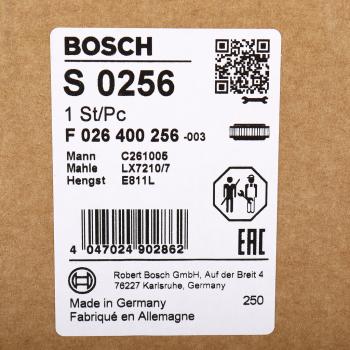 4 999 р. Фильтр воздушный MAN TGL,TGM BOSCH BOSCH f026400256  с доставкой в г. Пермь. Увеличить фотографию 4