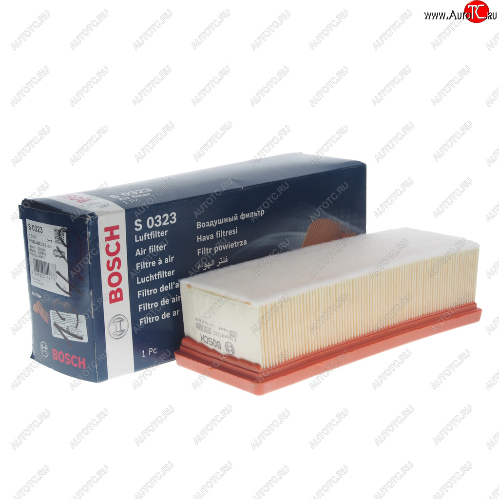 619 р. Фильтр воздушный RENAULT Duster BOSCH BOSCH f026400323 BOSCH f026400323  с доставкой в г. Пермь