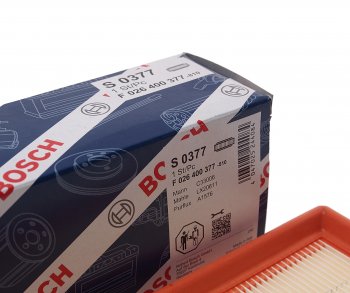 739 р. Фильтр воздушный ЛАДА Largus RENAULT Logan (12-) (8кл.) BOSCH BOSCH f026400377  с доставкой в г. Пермь. Увеличить фотографию 2