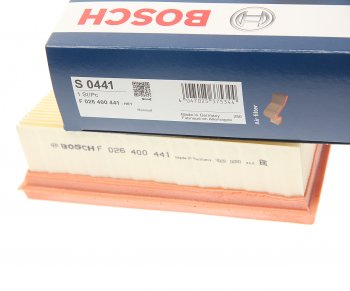 799 р. Фильтр воздушный RENAULT Megane 2 (03-),Scenic 2 (03-),Grand Scenic 2 (04-) BOSCH BOSCH f026400441 BOSCH f026400441  с доставкой в г. Пермь. Увеличить фотографию 2