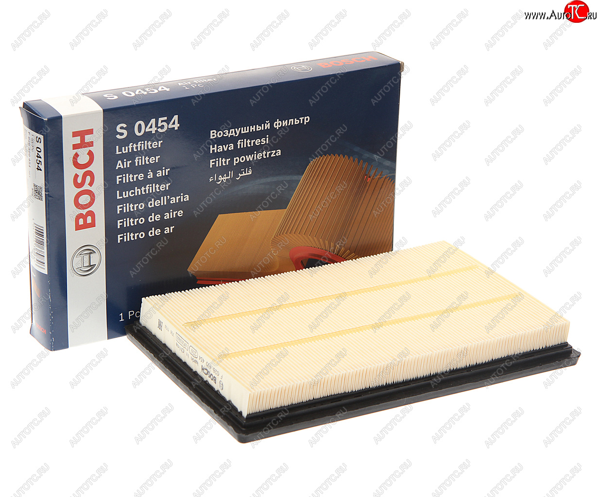 1 259 р. Фильтр воздушный NISSAN Almera (N16E),Primera (P11,P12),X-Trail (T30) BOSCH BOSCH f026400454  с доставкой в г. Пермь