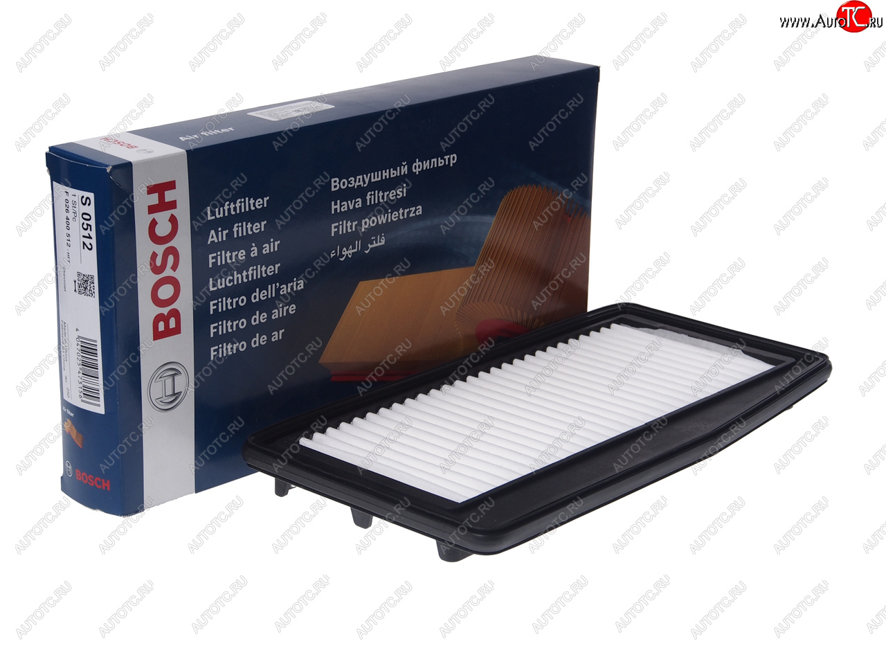 1 089 р. Фильтр воздушный CHEVROLET Spark (10-) BOSCH BOSCH f026400512  с доставкой в г. Пермь