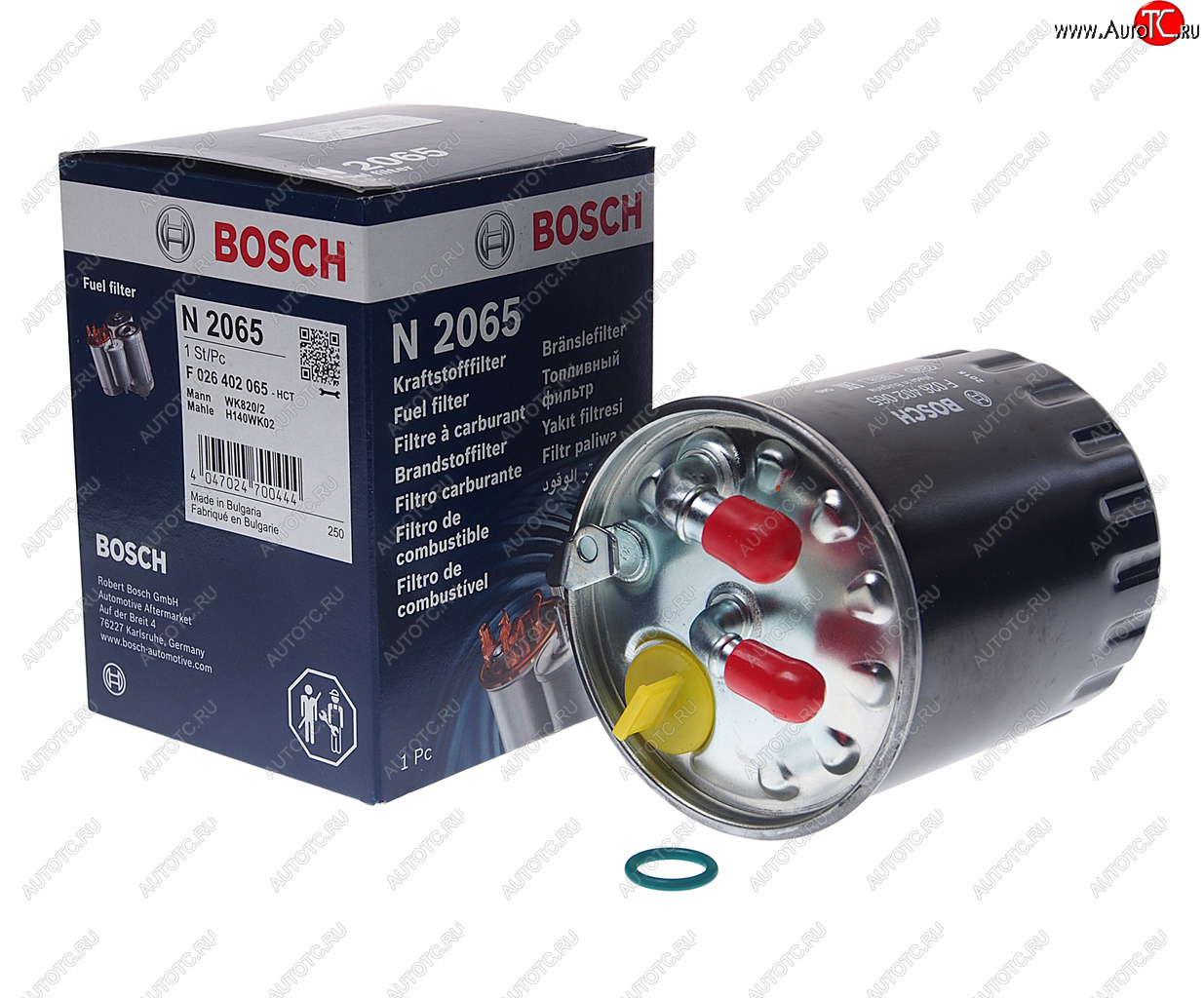 2 499 р. Фильтр топливный MERCEDES Sprinter (906),Viano,Vito (W639) BOSCH BOSCH f026402065  с доставкой в г. Пермь