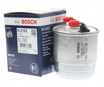 2 989 р. Фильтр топливный MERCEDES C (W204) (07-13),E (W212) (09-) BOSCH BOSCH f026402103  с доставкой в г. Пермь. Увеличить фотографию 1