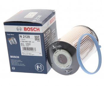 2 399 р. Фильтр топливный FORD Mondeo (07-) (2.0 D) BOSCH BOSCH f026402128  с доставкой в г. Пермь. Увеличить фотографию 1