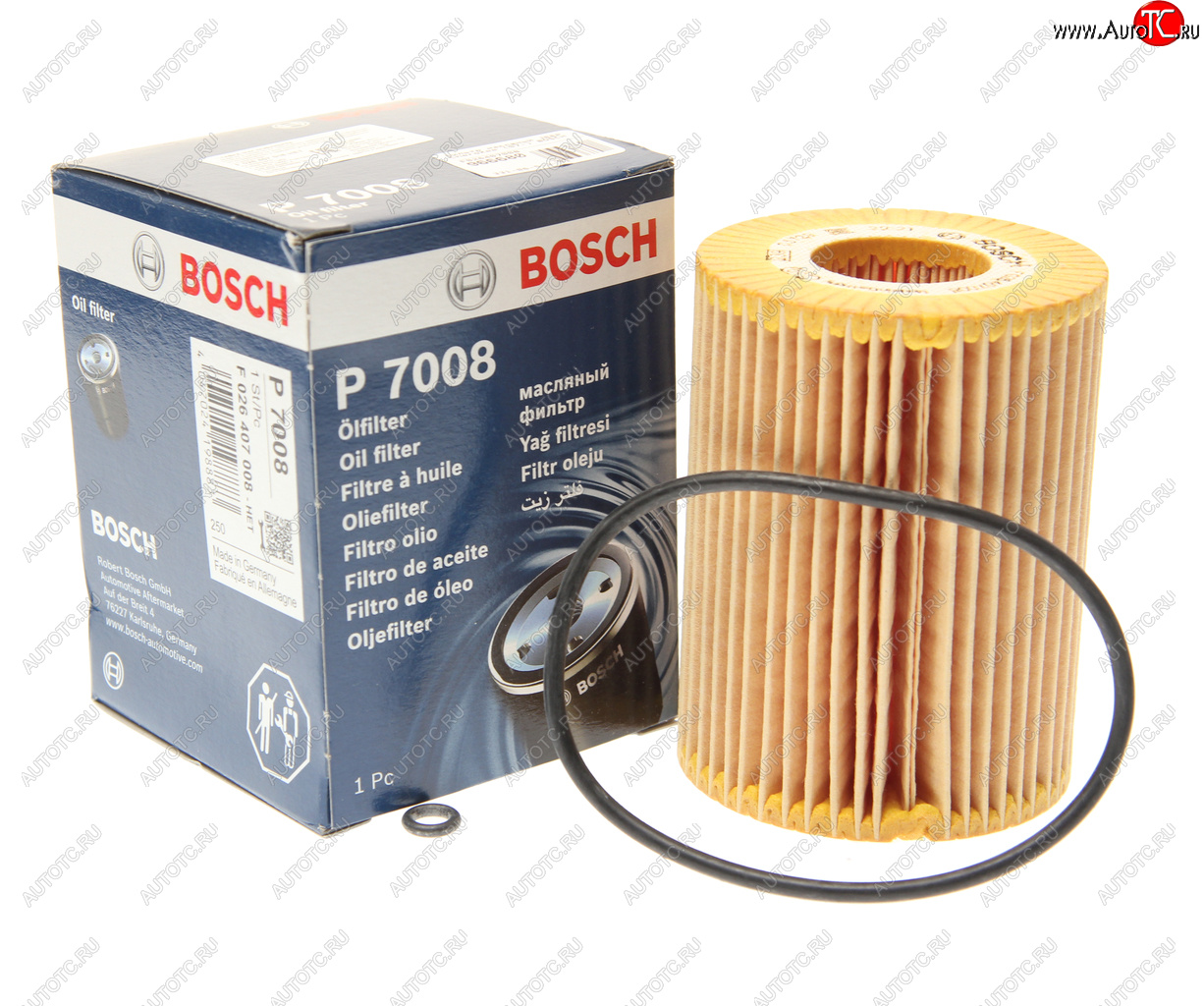 819 р. Фильтр масляный JEEP Cherokee (07-) BOSCH BOSCH f026407008  с доставкой в г. Пермь