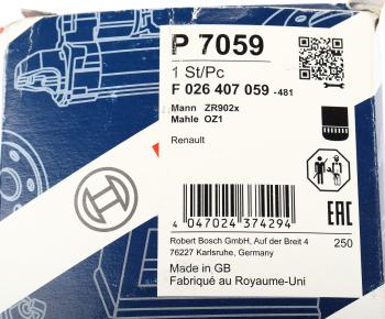 2 239 р. Фильтр масляный RENAULT Magnum,Premium центрифуга (втулки 14мм,16мм) BOSCH BOSCH f026407059  с доставкой в г. Пермь. Увеличить фотографию 5