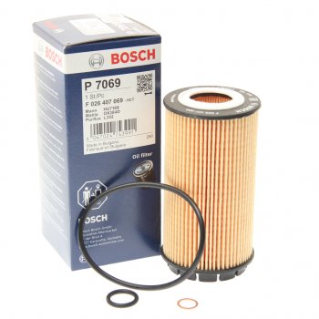 669 р. Фильтр масляный HYUNDAI Trajet (00-),Santa Fe (00-) BOSCH BOSCH f026407069  с доставкой в г. Пермь. Увеличить фотографию 1