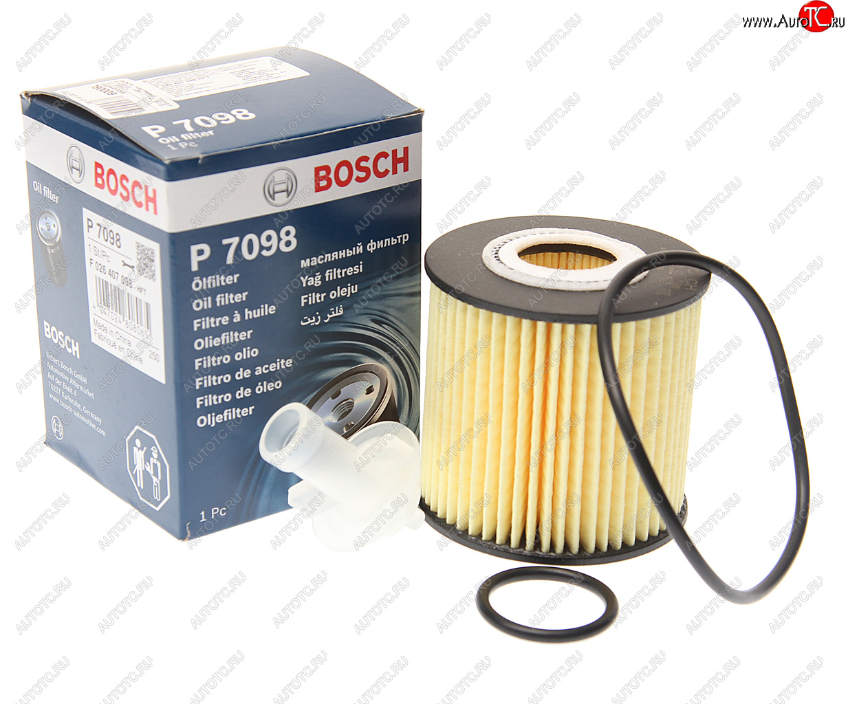 589 р. Фильтр масляный TOYOTA Camry (06-) (2.53.5) BOSCH BOSCH f026407098  с доставкой в г. Пермь